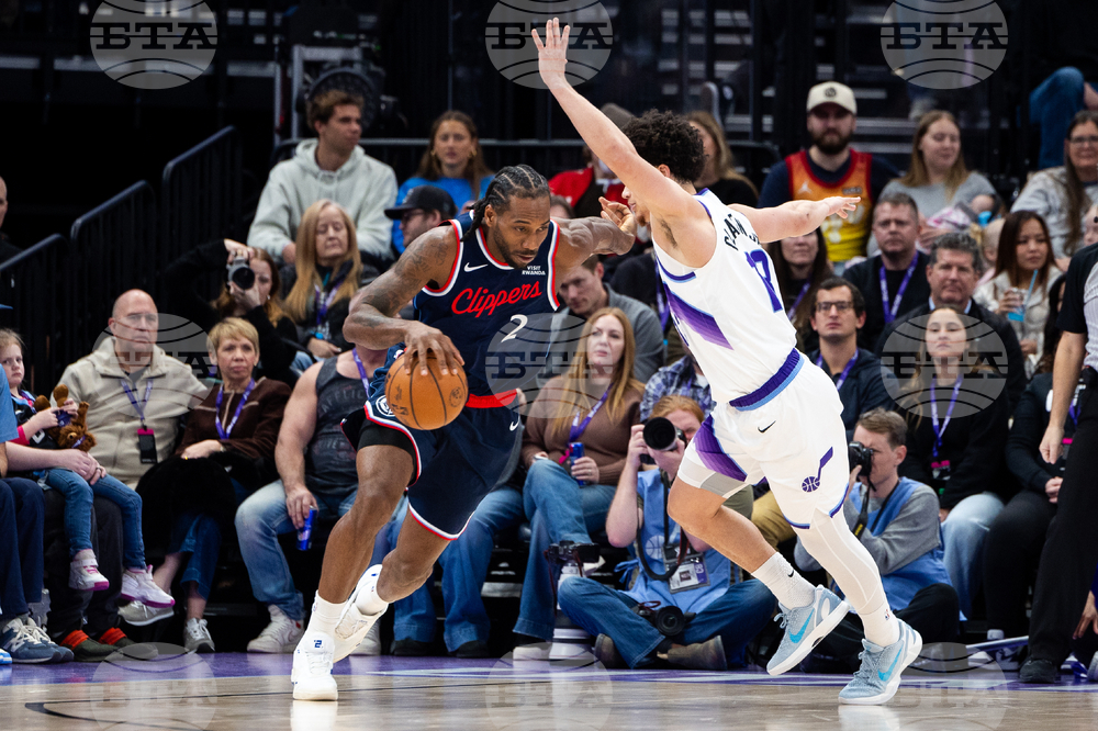 Clippers Jazz Basketball