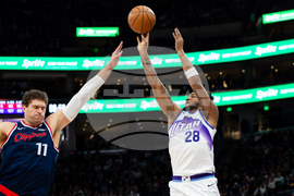 Clippers Jazz Basketball