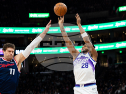 Clippers Jazz Basketball