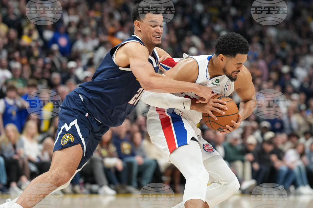 Pistons Nuggets Basketball