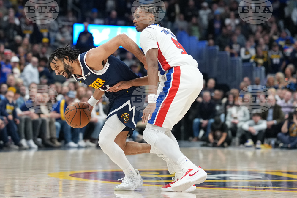 Pistons Nuggets Basketball