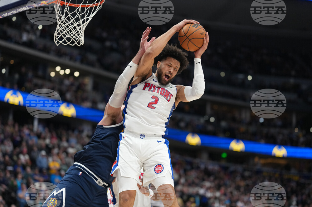 Pistons Nuggets Basketball