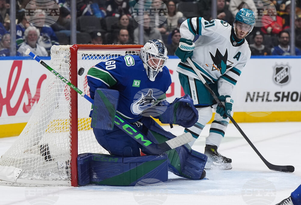 Sharks Canucks Hockey