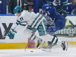 Sharks Canucks Hockey