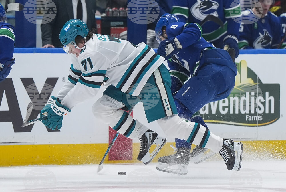 Sharks Canucks Hockey