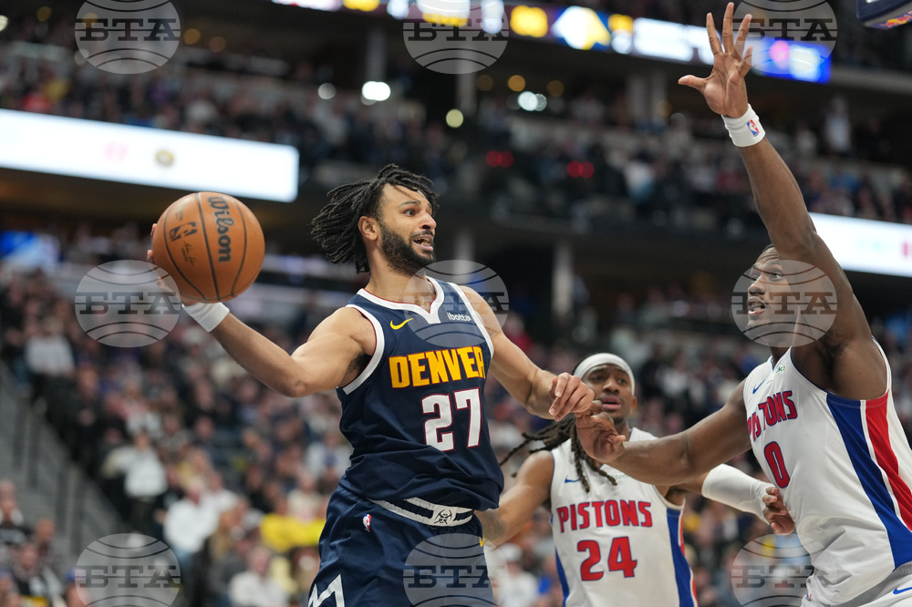 Pistons Nuggets Basketball