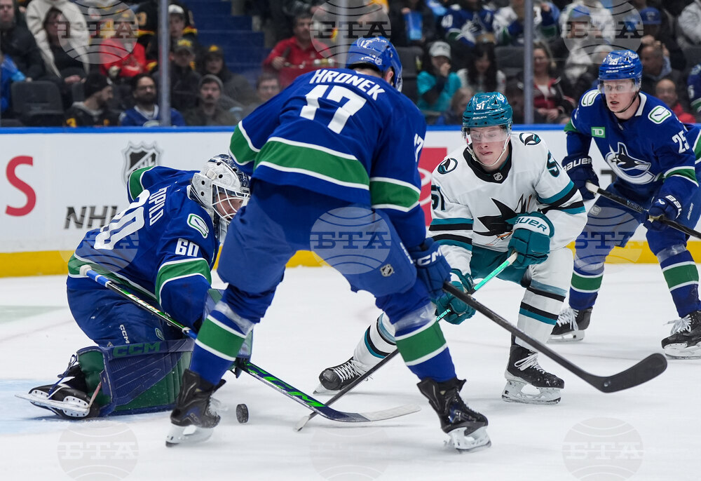 Sharks Canucks Hockey