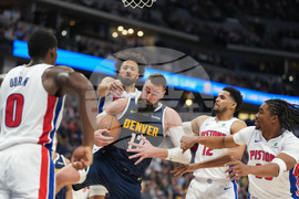 Pistons Nuggets Basketball