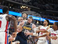 Pistons Nuggets Basketball
