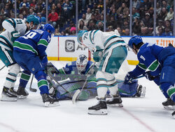 Sharks Canucks Hockey