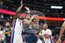Pistons Nuggets Basketball
