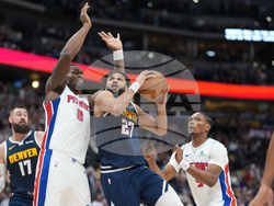 Pistons Nuggets Basketball