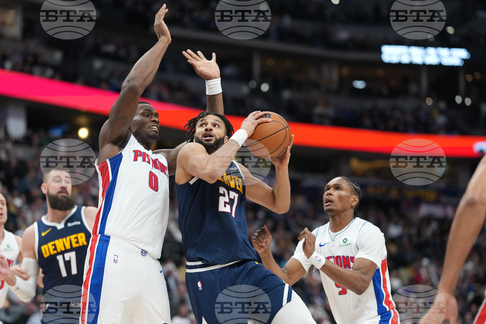 Pistons Nuggets Basketball