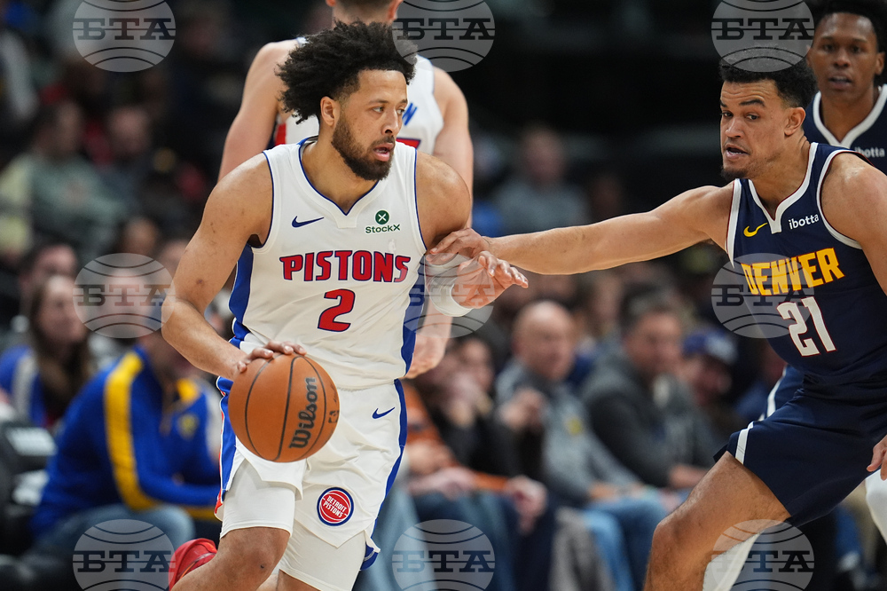 Pistons Nuggets Basketball