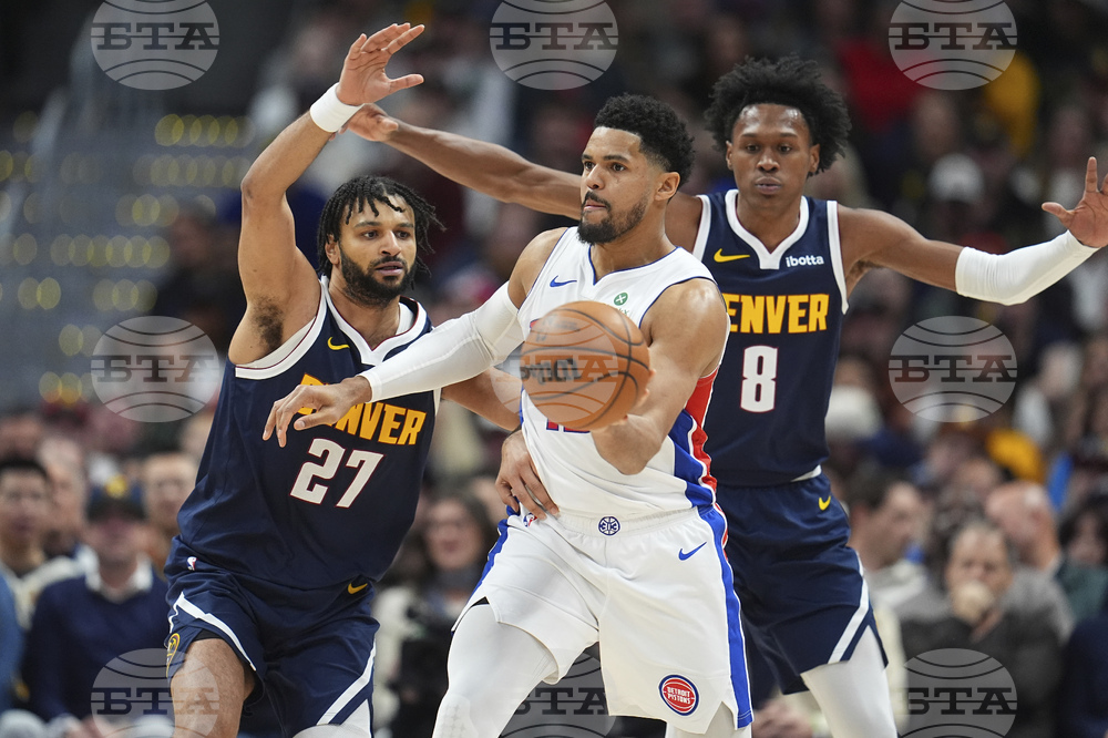 Pistons Nuggets Basketball