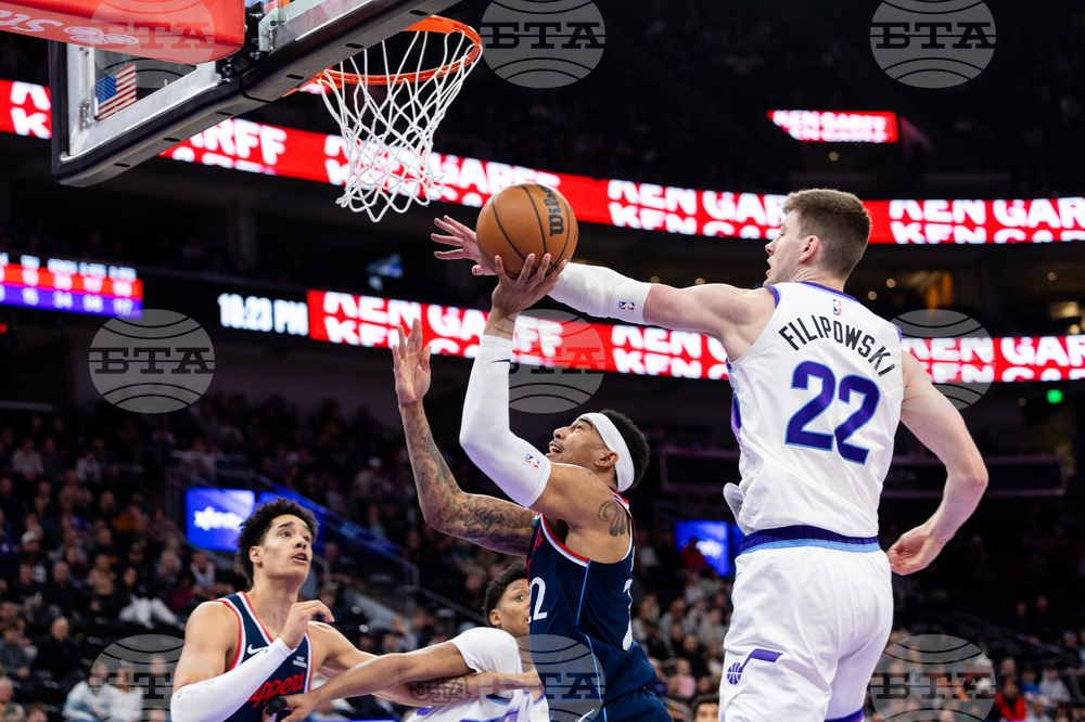 Clippers Jazz Basketball