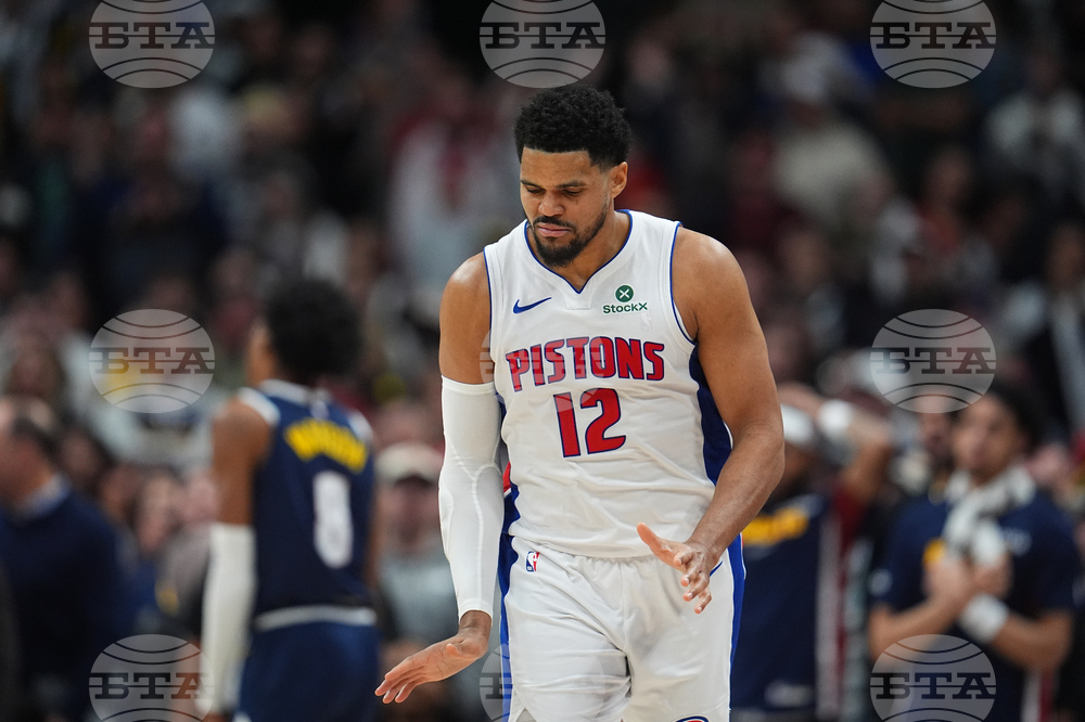 Pistons Nuggets Basketball