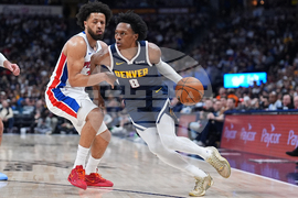 Pistons Nuggets Basketball
