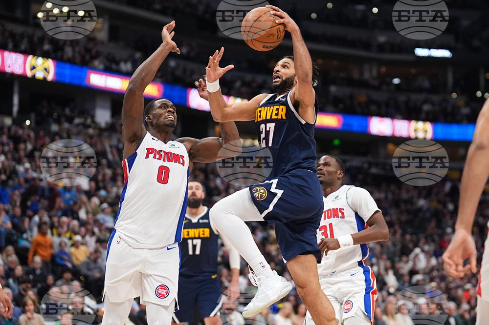 Pistons Nuggets Basketball