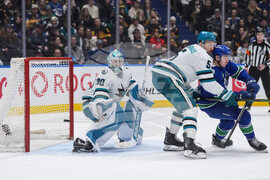 Sharks Canucks Hockey