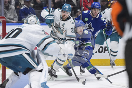 Sharks Canucks Hockey