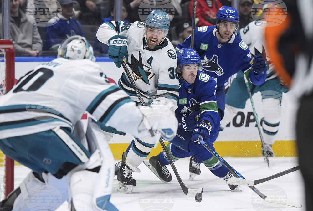 Sharks Canucks Hockey