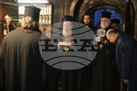 Благоевград - Митрополит Хризостом – Митрополит Серафим – делегация и светини - посрещане