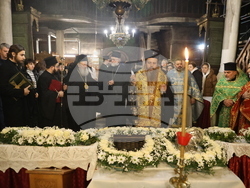 Благоевград - Митрополит Хризостом – Митрополит Серафим – делегация и светини - посрещане