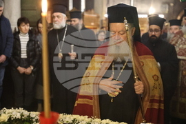 Благоевград - Митрополит Хризостом – Митрополит Серафим – делегация и светини - посрещане