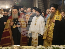 Благоевград - Митрополит Хризостом – Митрополит Серафим – делегация и светини - посрещане