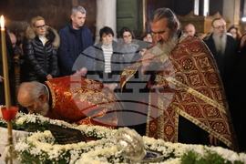 Благоевград - Митрополит Хризостом – Митрополит Серафим – делегация и светини - посрещане