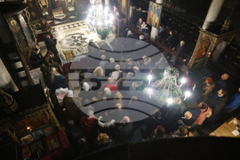 Благоевград - Митрополит Хризостом – Митрополит Серафим – делегация и светини - посрещане