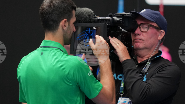 Новак Джокович призна, че е имал късмет при класирането за полуфиналите на Откритото първенство на Австралия