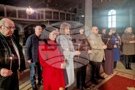 Разград - храм „Св. Николай Мирликийски Чудотворец” - литургия - Ден на Разград