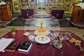 Разград - храм „Св. Николай Мирликийски Чудотворец” - литургия - Ден на Разград