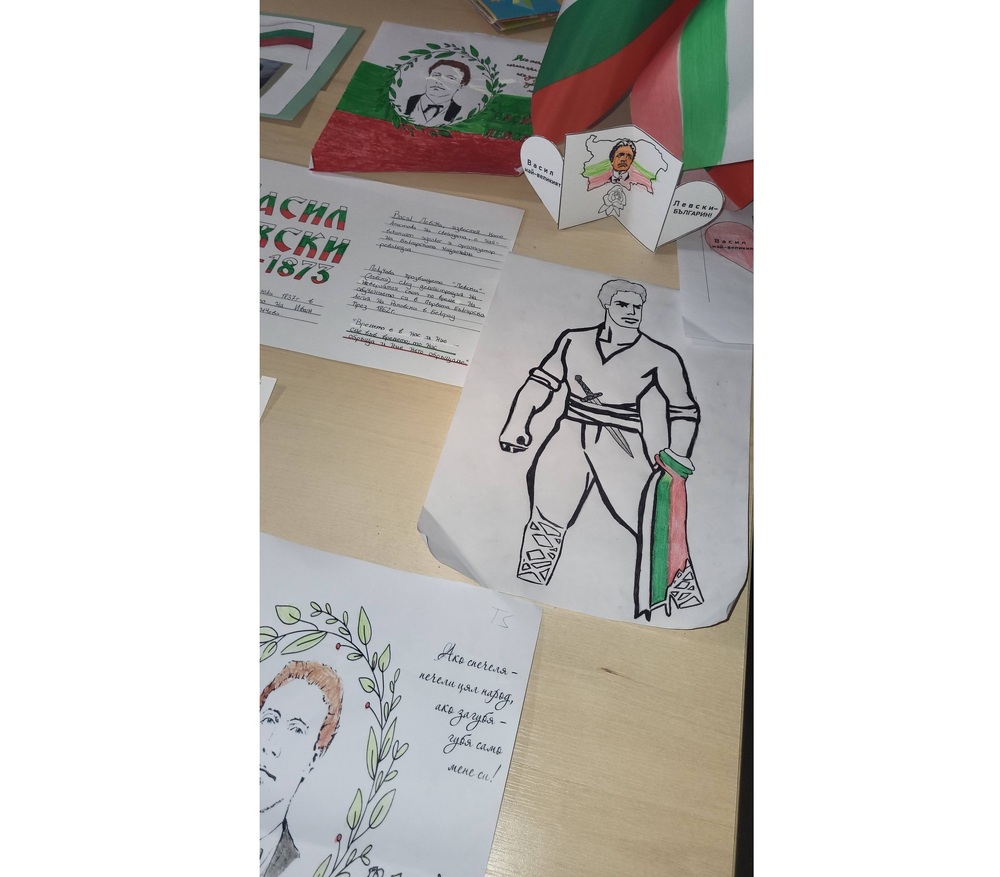 Учениците от Българското училище „Любен Каравелов“ в Блекбърн, Великобритания, изготвиха проекти, посветени на Васил Левски