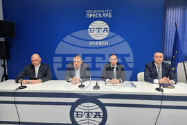 Национален пресклуб на БТА Плевен - пресконференция - инфраструктурни проекти