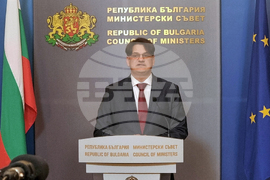 Министерски съвет - Мариан Бачев - брифинг