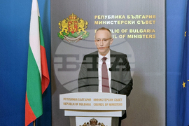 Министерски съвет - Красимир Вълчев - брифинг