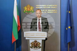 Министерски съвет - Красимир Вълчев - брифинг