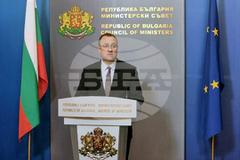 Министерски съвет - Иван Иванов - брифинг