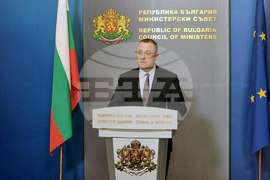 Министерски съвет - Иван Иванов - брифинг