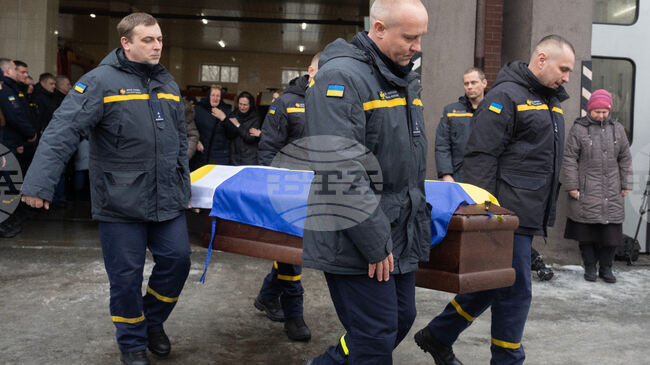 Русия и Украйна си размениха тела на загинали войници