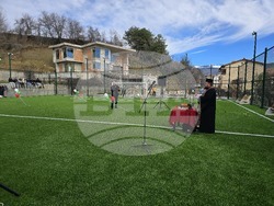 Сандански - откриване на спортна площадка за футбол в Спортно училище "Пейо Яворов"