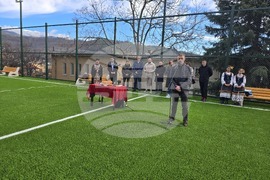 Сандански - откриване на спортна площадка за футбол в Спортно училище "Пейо Яворов"