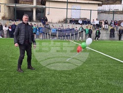 Сандански - откриване на спортна площадка за футбол в Спортно училище "Пейо Яворов"