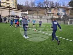Сандански - откриване на спортна площадка за футбол в Спортно училище "Пейо Яворов"