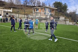 Сандански - откриване на спортна площадка за футбол в Спортно училище "Пейо Яворов"