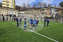 Сандански - откриване на спортна площадка за футбол в Спортно училище "Пейо Яворов"