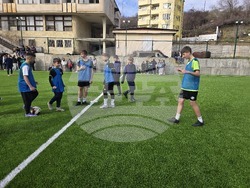 Сандански - откриване на спортна площадка за футбол в Спортно училище "Пейо Яворов"